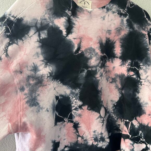 Electric & Rose Neil Sweatshirt in Pink and Black size XS - Picture 3 of 8